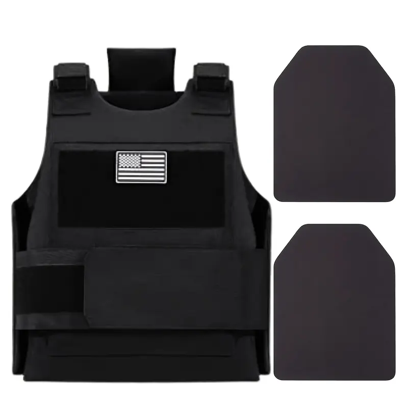 Made of high-density Oxford cloth, lightweight and breathable, suitable for outdoor climbing, adventure, and various weight-bearing training. It comes with two foam shockproof protective EVA inserts inside. The vest structure adopts a quick-release design