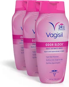 Feminine Wash for Intimate Area Hygiene, Odor Block, Gynecologist Tested, Hypoallergenic,