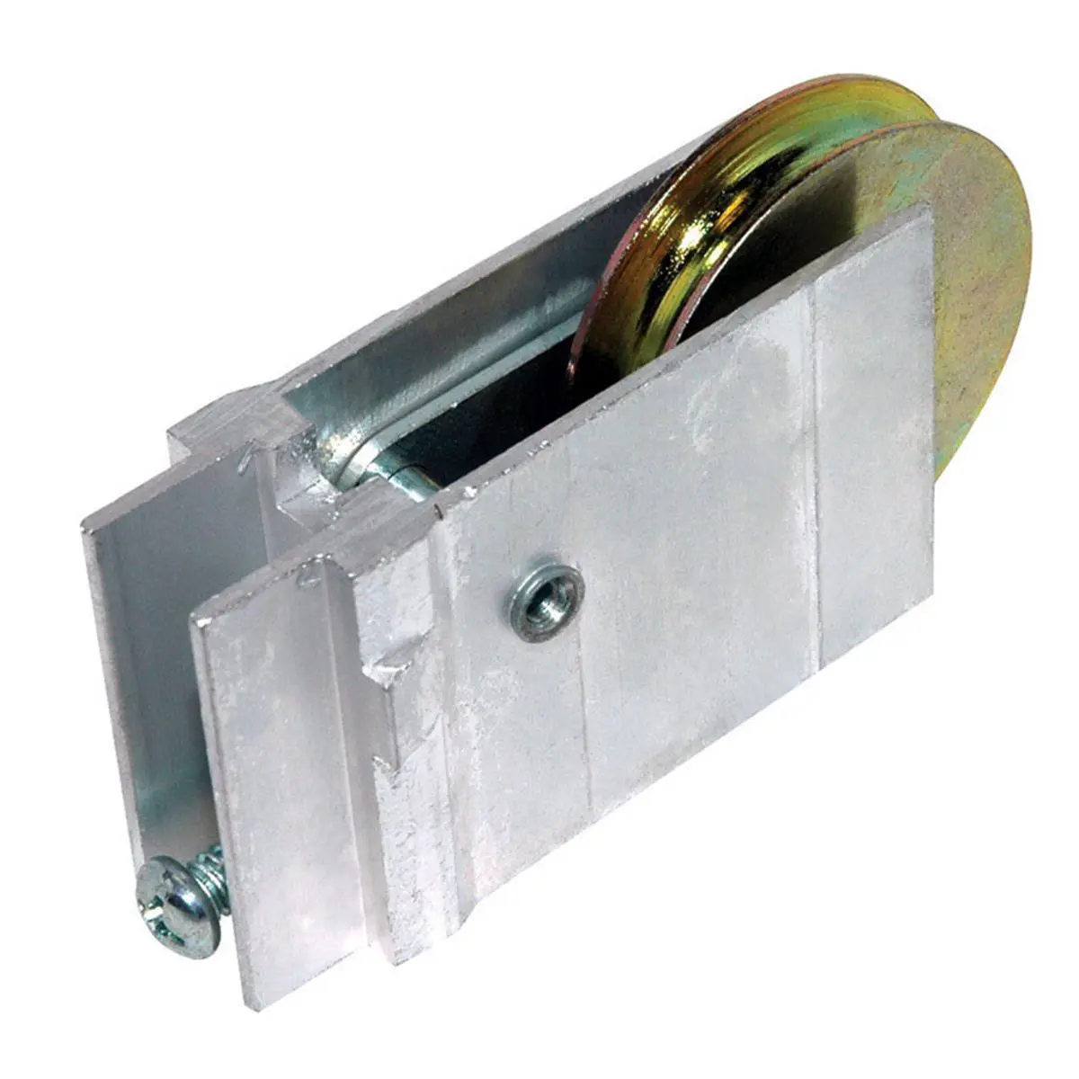 212 MAIN Mill Aluminium Sliding Glass Door Roller Assembly (Model 5498514) - 1.5 in. Diameter Round Roller, 0.75 in. Component for Sliding Doors