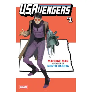 Marvel Comics U.S. Avengers Rod Reis North Dakota Variant #1