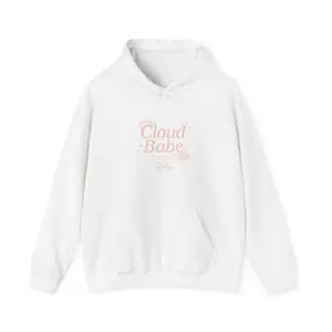 Cloud Babe Angel Number 1111 Hoodie – Cozy Manifestation Essential (Pastel Edition)