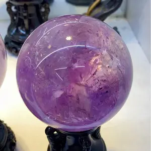 Natural high quality Amethyst crystal sphere