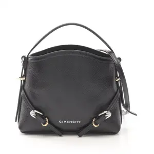 Pre-owned Givenchy Others Shoulder Bags Voyou Nano Leather Handbag