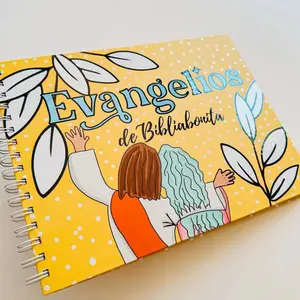 Evangelios de Biblia bonita solo por gracia. Ofrece una herramienta única para la expresión creativa y espiritual a través del Bible Journaling, tapa dura, su versión es Valera 1602 Purificada