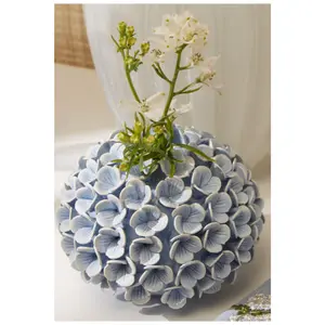Hydrangea Bud Vase/Taper Candle Holder