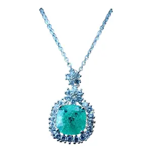 Stainless Steel Turquoise Starlight Pendant