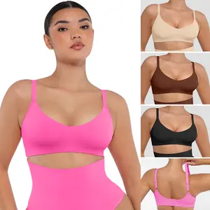 FeelinGirl WIRELESS Bra  Women's Bra Comfort  Bralettes non-underwire with three rows of buckle  & convenient straps Bra Seamless Bra dealsforyoudays