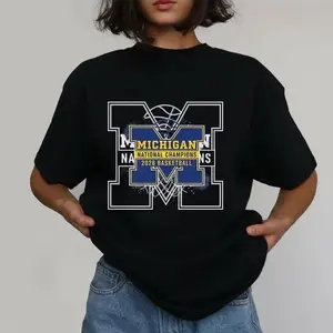 MlCHIGAN National Champs Shirt, Football Champion Tee, College Victory Shirt, Game Day Fan Apparel, Unisex Sports T-Shirt