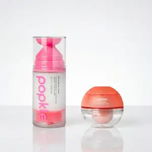 Pop Duo Start Clear Set | Clarifying & Pore-Refining Care for Oily, Breakout-Prone Skin | Base + Clear Boba Set (50ml + 1 Jar) | Custom K-Beauty