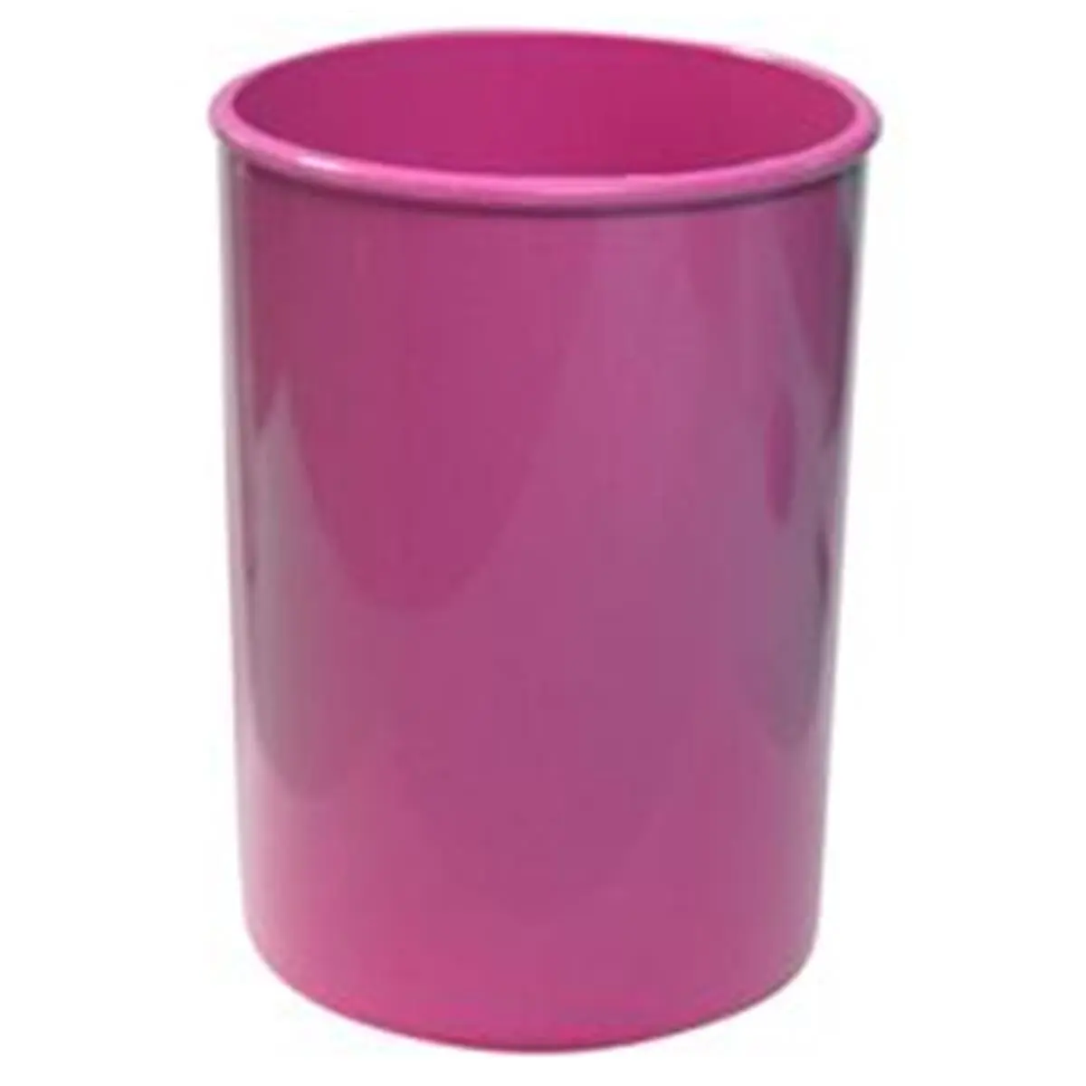 Reston Lloyd Compact Plastic Utensil Holder - Magenta, 4.75x6.5x4.75 in, 1-Piece Small Capacity for Everyday Use Kitchen Utensil Storage