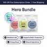 Kind Patches Hero Bundle, Berberine Patches + NAD+Patches + Energy Patches Extra Strong, 3 Months Supply, Metabolism, Healthy Aging, Energy
