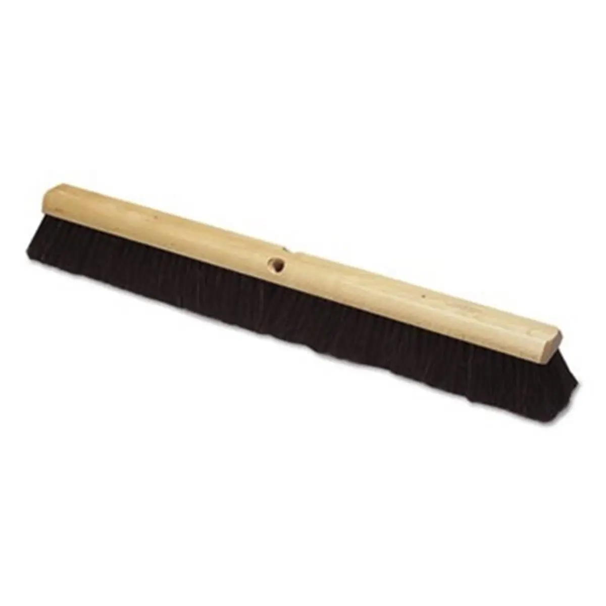 212 MAIN 30 in. Wooden Floor Sweeping Brush Set - Polypropylene-Constructed Home Cleaning Tool for Hard Floors, 3.17 lbs