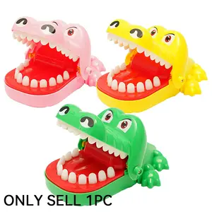 Monster Crocodile Bite Finger Game, Fun Party Magic Toy, Suitable for 3-8 Year Olds, Dental Humor Tooth Toy, Lucky Game
