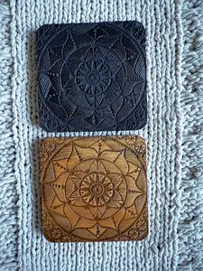 Mandala Coasters