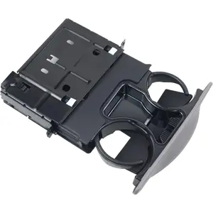 YC3Z2513560CAD Graphite Gray Dashboard Cup Holder Fits for  F250 F350 F450 F550 Super Duty Excursion 6.8 5.4 7.3L 1999-2001 Replacement# YC3Z-2513560-CAD Console Cup Holder
