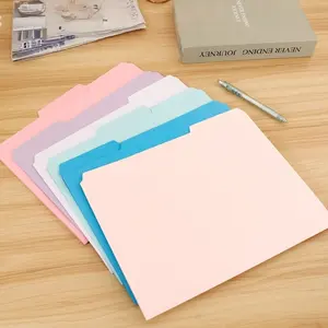 18 Pack Colored Manilla File Folders, 9.5 X 11.6 Inches, Non-Woven Material, Bright Colors for Home Office School Documents and Papers