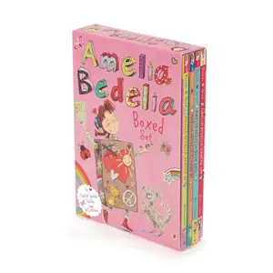 Amelia Bedelia Chapter Book 4-Book Box Set #2: Books 5-8 (Amelia Bedelia) by Herman Parish||Lynne Avril [Paperback Book]