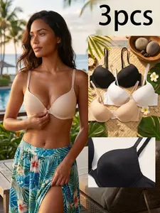 Lace Bra for Women, Sexy Push-Up Underwire Bra, Anti-Sagging Design, Adjustable, Comfortable and Stylish, Perfect for Daily Wear