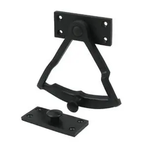 Deltana DDQ56U19 Dutch Door Quadrant- Black - Solid Brass