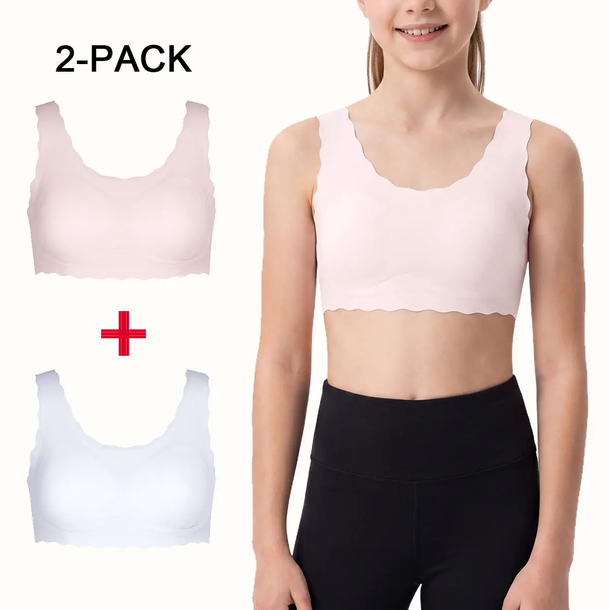 Blush + White 【2-Pack】