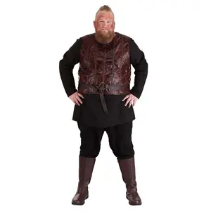Plus Size Vikings Bjorn Ironside Costume for Men