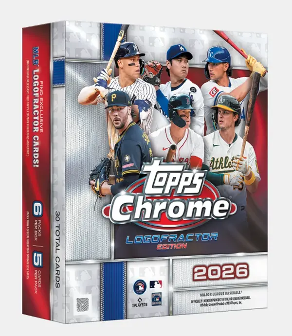 2026 TOPPS CHROME LOGOFRACTOR MLB