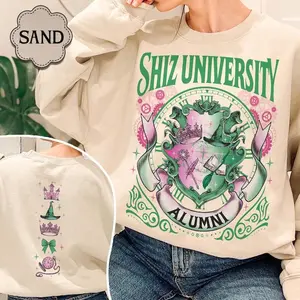 Shiz University Alumni Sweatshirt Hoodie, Wicked Musical Apparel, Elphaba Glinda Wicked Shirt, Defying Gravity, Wicked Change for Good
