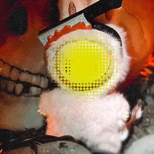 3D printed Halloween accessory Cleaver knife for PFL mini size pendant for labubu