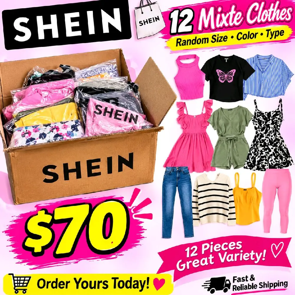 12 shein mixte clothes croc top leggings etc