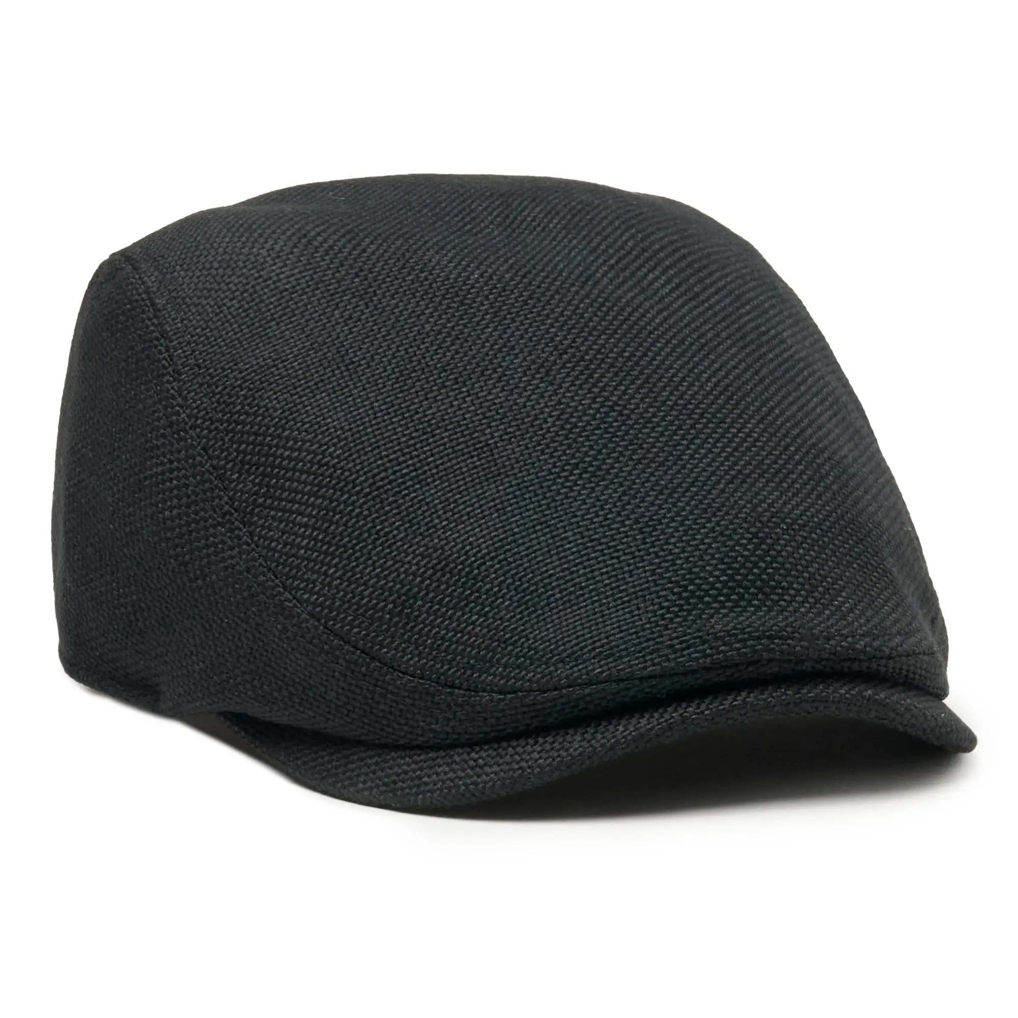 The Saltbox Boston Scally Cap - Black Sand