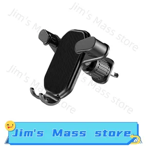 Gravity Car Phone Holder 360° Rotation Car Air Vent Extension Clip Mount Mobile Phone Stand GPS Support for 4.7-6.7 Inch Phones
