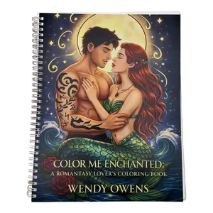 Bookish Coloring Book for Readers who love Fantasy and Romantasy