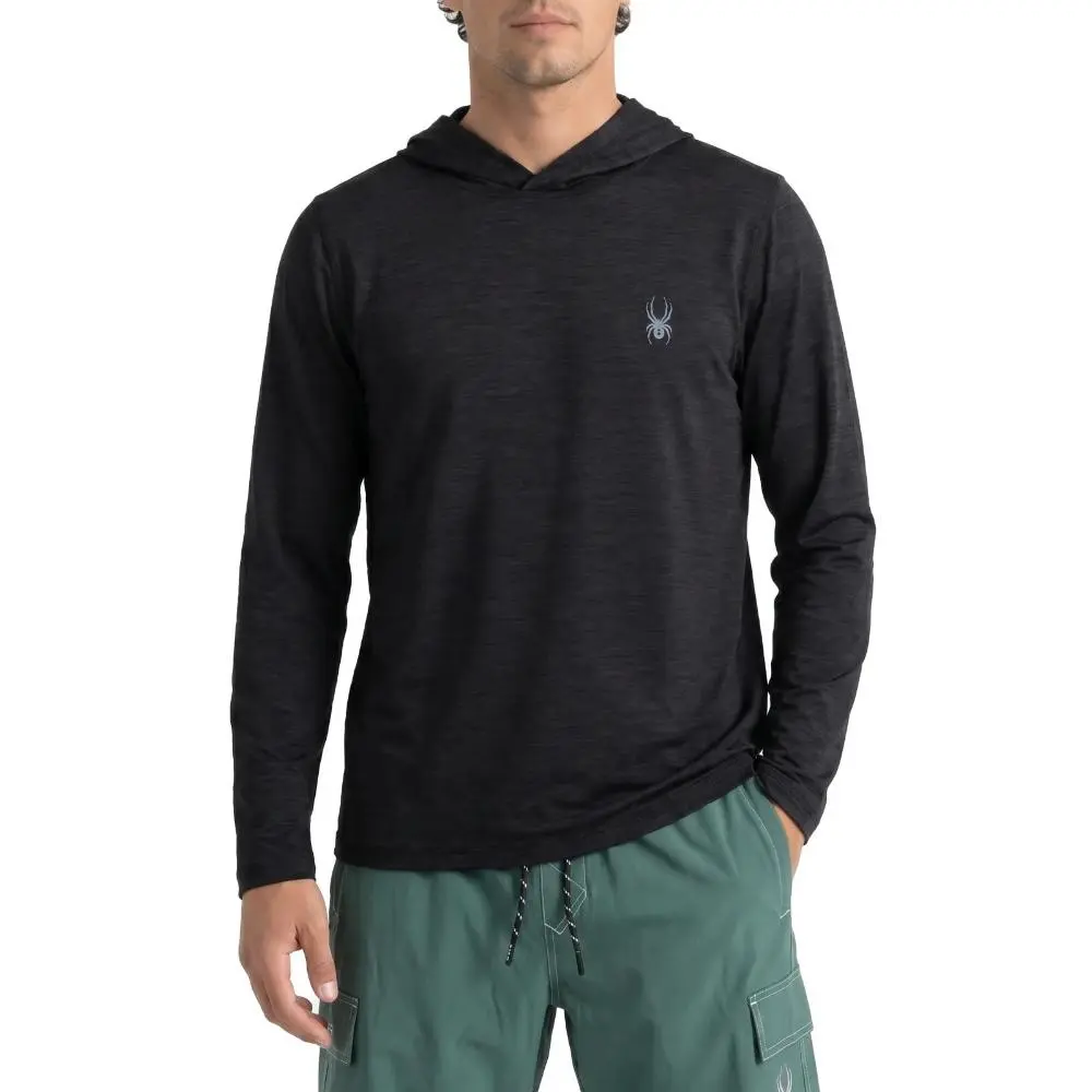 Spyder Men's Core Heather Hooded Rash Guard