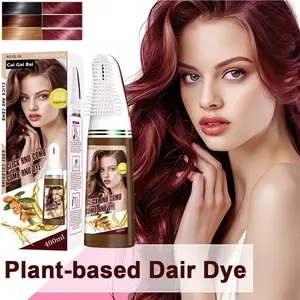 Black Hair Dye Shampoo Hair color cream Colour hair shampoo hair coloring dye hair dye colour hair color haircare 400ml 13.5 fl.oz