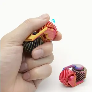 Fidget Spinner 3D Printed Toys Gears, Sensory Toys for Anxiety Stress Relief, Unisex Pocket Fidget Toy, Novelty Gifts for Friends