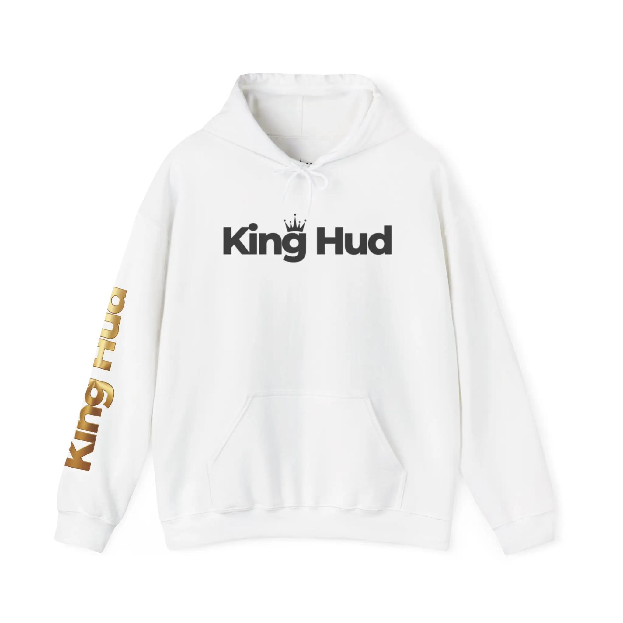 King Hud Logo Hoodie | King Hud Monogram Hoodie, Crown Graphic Sweatshirt