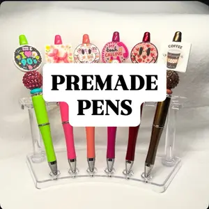 Premade Focal/Acrylic Pens - Pick on Live Premade Focal/Acrylic Pens - Pick on Live