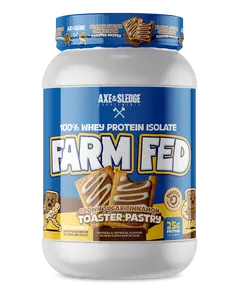 Axe & Sledge Farm Fed Isolate Protein Workout Supplement Lean Muscle Booster Edible