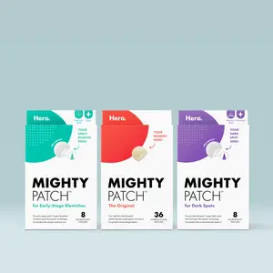 Hero Mighty Patch Micropoint Dark Spots, Mighty Patch Original, Mighty Patch Micropoint Large Pimple Patch Bundle