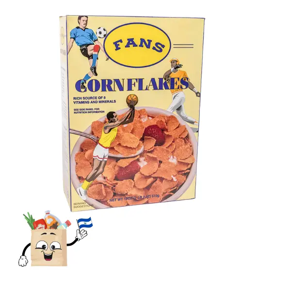 Cornflakes Fans Cereal Box Cornflakes Fans Cereal Box