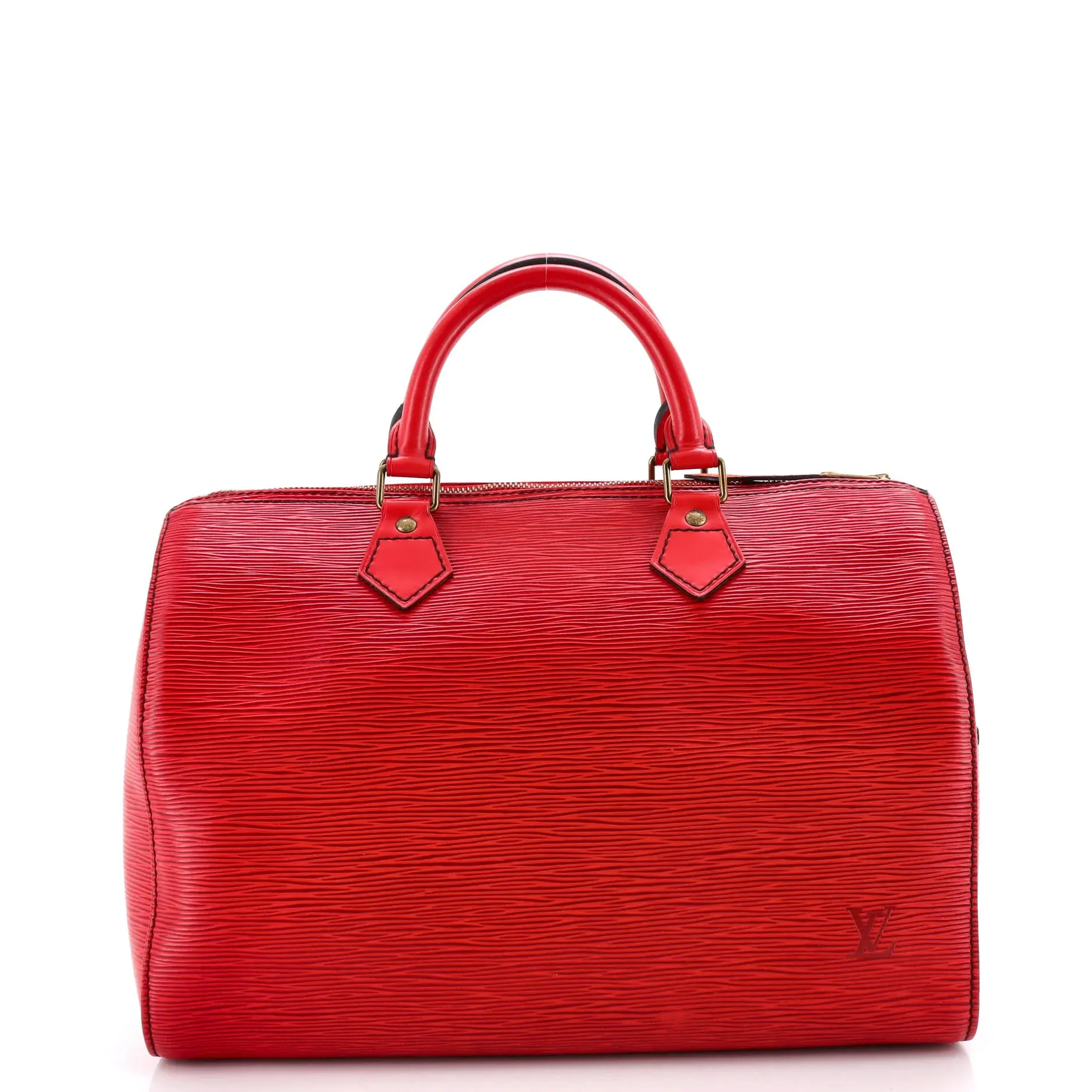 Pre-owned Louis Vuitton Leather Top Handle Bags Speedy Handbag Epi 30 by Rebag