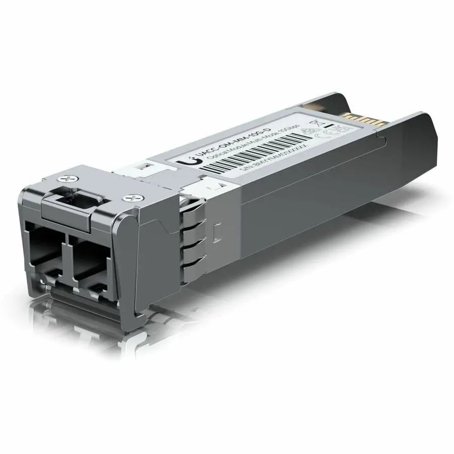 Ubiquiti UACC-OM-MM-10G-D 10G SFP+ Multi-Mode Optical Module for Optical Network, 2 x LC 10Gbase-X, 850 nm Wavelength, 10 Gbit/S, Compatible with Multi-Mode Fiber, WEEE, 0C to 70C (32F to 158F)
