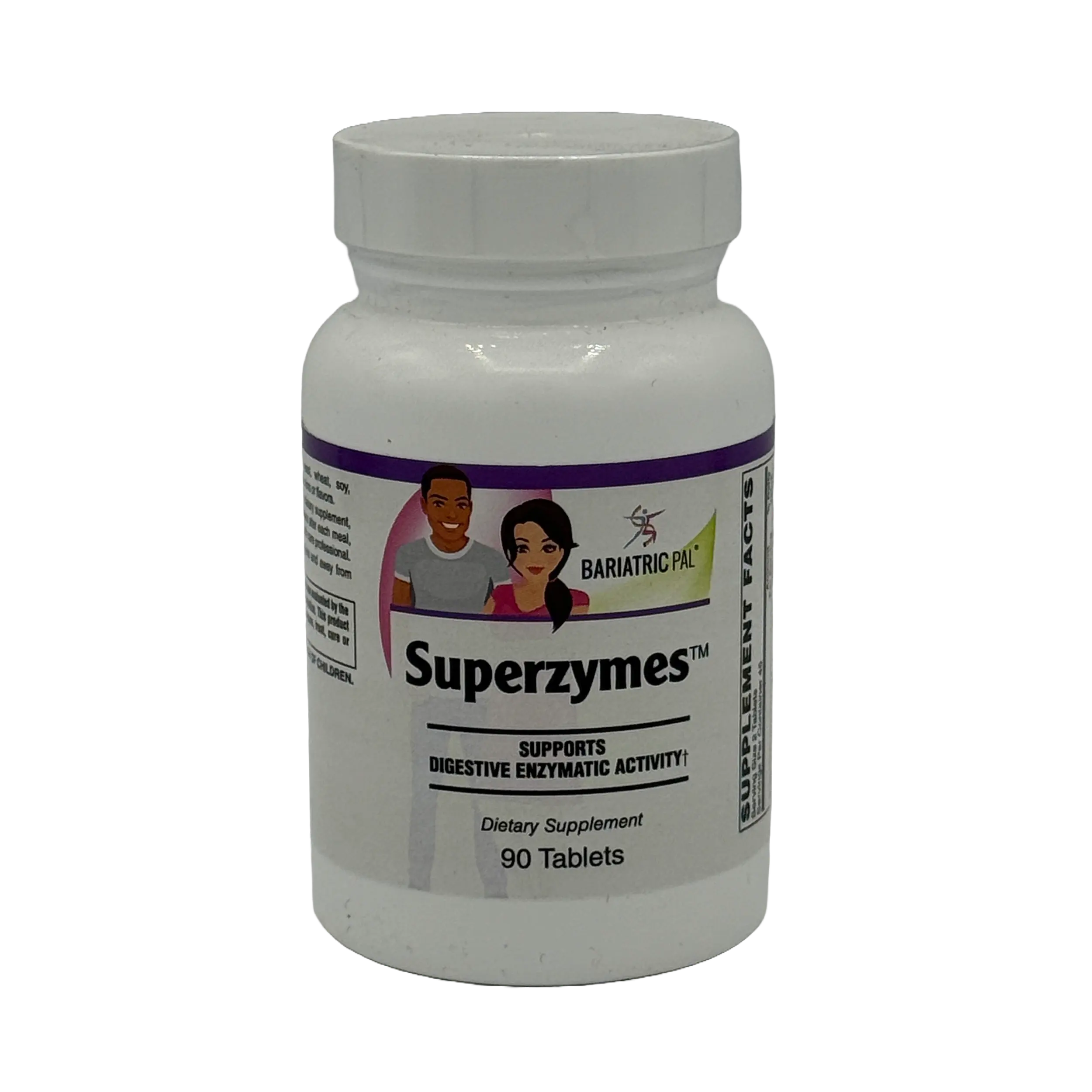 Superzymes Digestive Aid Tablets by BariatricPal - Supports Digestive Enzymatic Activity