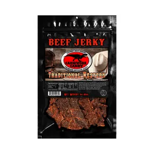 Traditional Western Beef Jerky - Authentic Flavor, Durable Packaging, Perfect for Any Occasion Dried