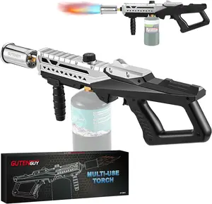 GUTENGUY Propane Torch Gun with Adjustable Flame, Grill Gun for Welding, Soldering, Weeding & Projects (Propane Tank NOT Included)