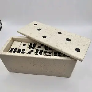 JUEGO DE DOMINO DE PIEDRA NATURAL