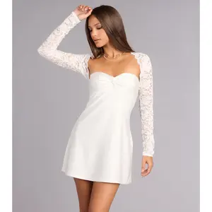 Soft Romance Lace Long Sleeve Bolero