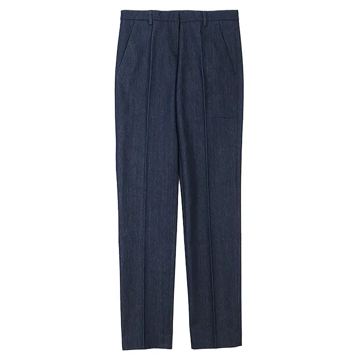 Pre-owned MONCLER Denim Small Leather Goods Cotton Trousers