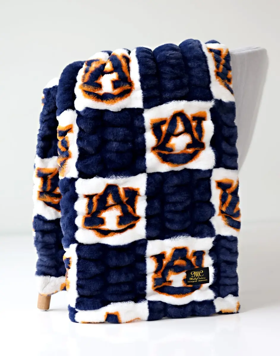 Auburn Tigers Soft Throw Blanket - Machine Washable Throw Blankets for Everyday Lounging Auburn Tigers Soft Throw Blanket - Machine Washable Throw Blankets for Everyday Lounging