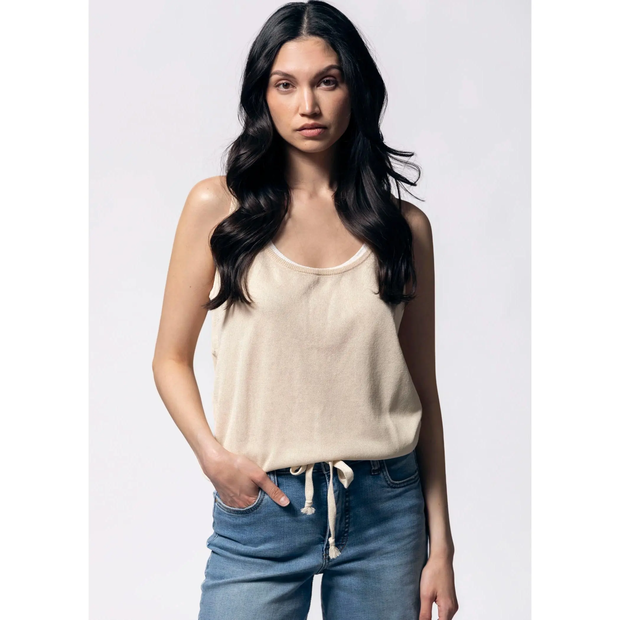 Sheer Layered Tank